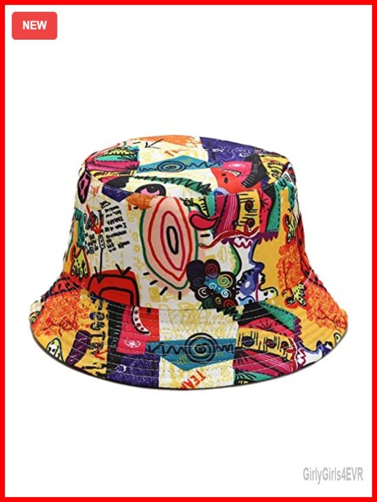 Reversible Bucket Hat for Sun Protection, Cotton Polyester, Packable for Travel main image 5